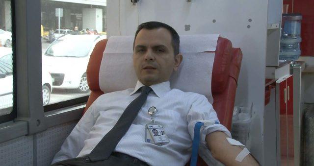 Sabiha Gökçen Havalimanı’nda kan bağışı kampanyası