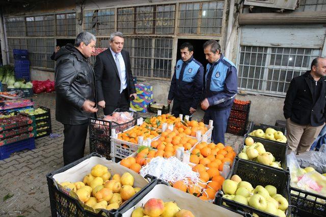 Mardin’de sebze hali ve marketlere fiyat denetimi