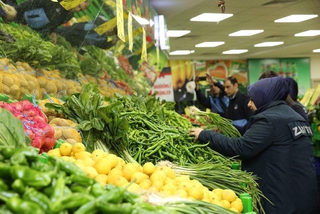 Mardin’de sebze hali ve marketlere fiyat denetimi