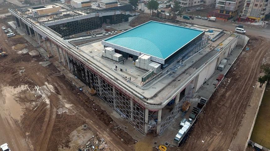 55 milyon liralık proje havadan görüntülendi