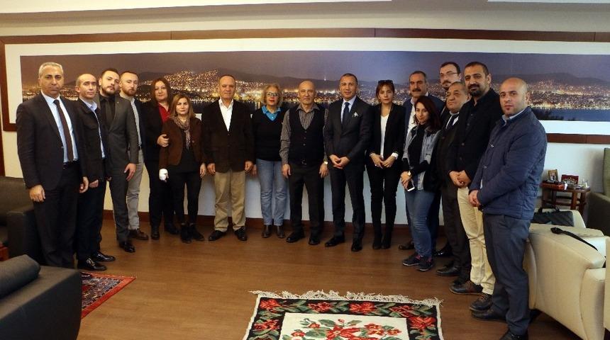 CHP Kartal İlçe Yönetiminden Başkan Altınok Öz’e ziyaret