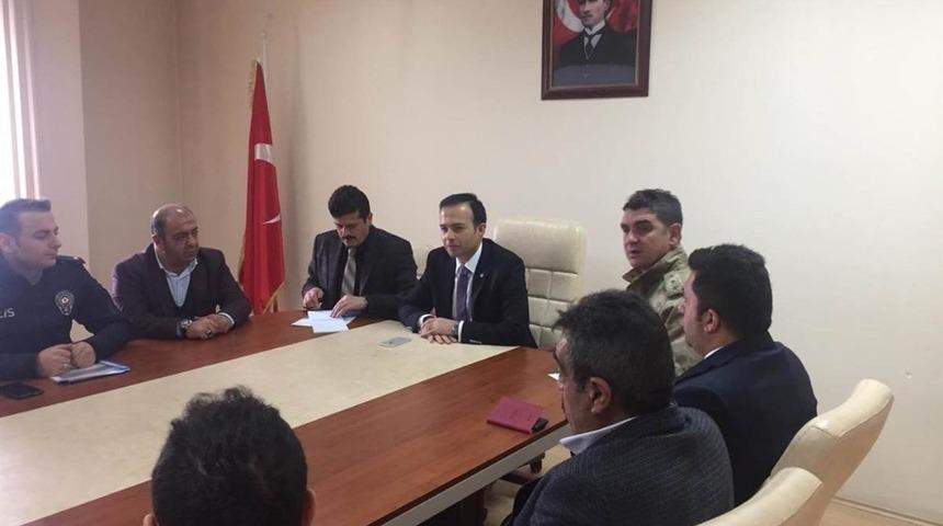 Tercan il&ccedil;e koordinasyon kurulu toplantısı yapıldı