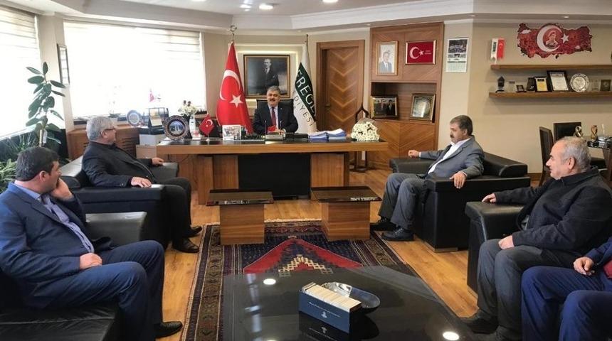 ODBEKDER&rsquo;den Başkan &Ouml;zg&uuml;ven&rsquo;e teşekk&uuml;r ziyareti