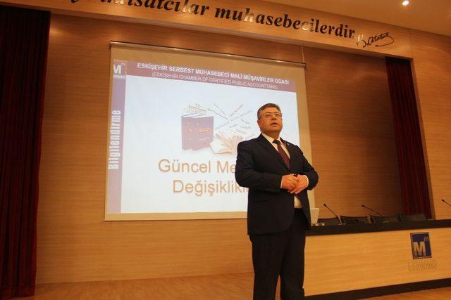 Muhasebecilere eğitim semineri