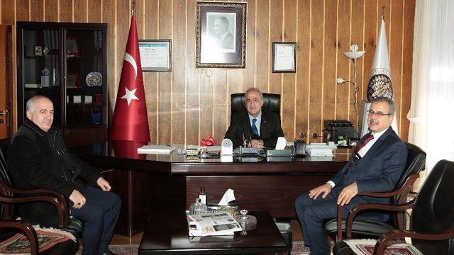 Kartal Müftüsü Baytar’dan Rektör Çomaklı’ya ziyaret