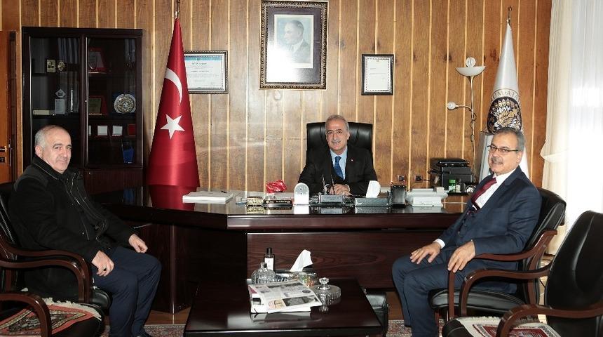 Kartal M&uuml;ft&uuml;s&uuml; Baytar&rsquo;dan Rekt&ouml;r &Ccedil;omaklı&rsquo;ya ziyaret