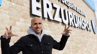 Gabriel Obertan Erzurumspor tesislerine hayran kaldı