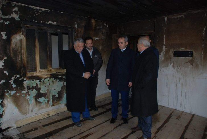 Tosya’da 11 kişilik ailenin yanan evi yeniden restore edilecek G2