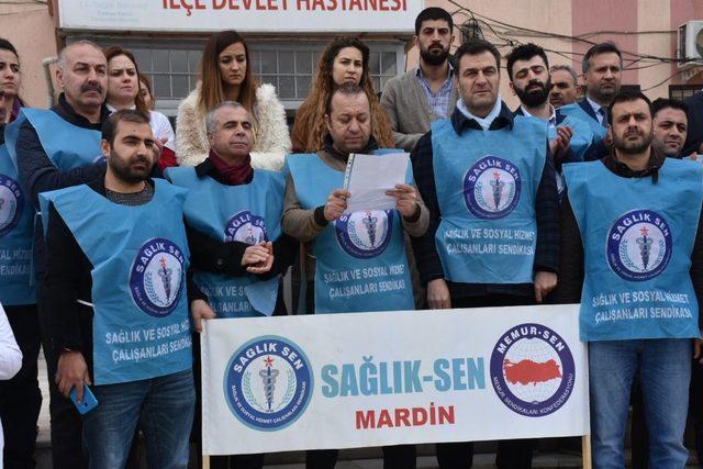 Mardin Sağlık-Sen’den ’Takside doğum’ haberine tepki