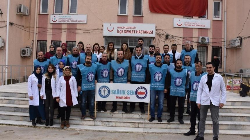 Mardin Sağlık-Sen&rsquo;den &rsquo;Takside doğum&rsquo; haberine tepki