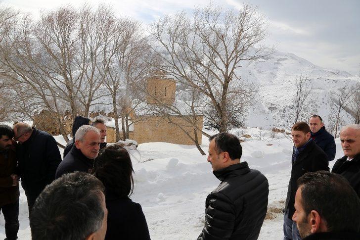 Vali Taşbilek İmera Manastırı ve Krom Antik Kentinde incelemelerde bulundu G1