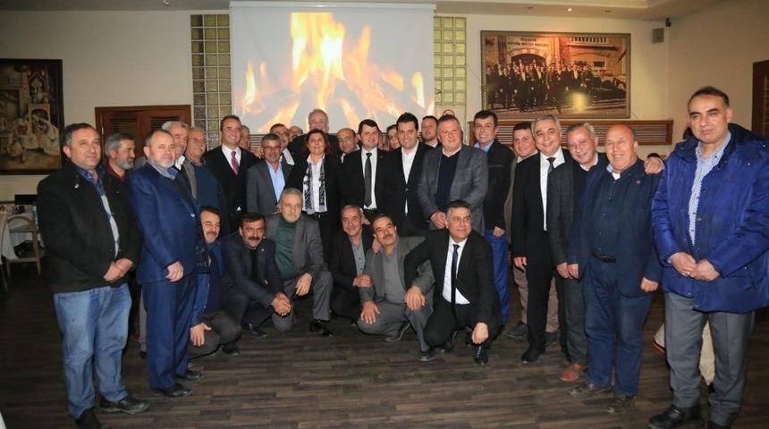 Başkan &Ccedil;er&ccedil;ioğlu, K&ouml;şk muhtarlarıyla buluştu