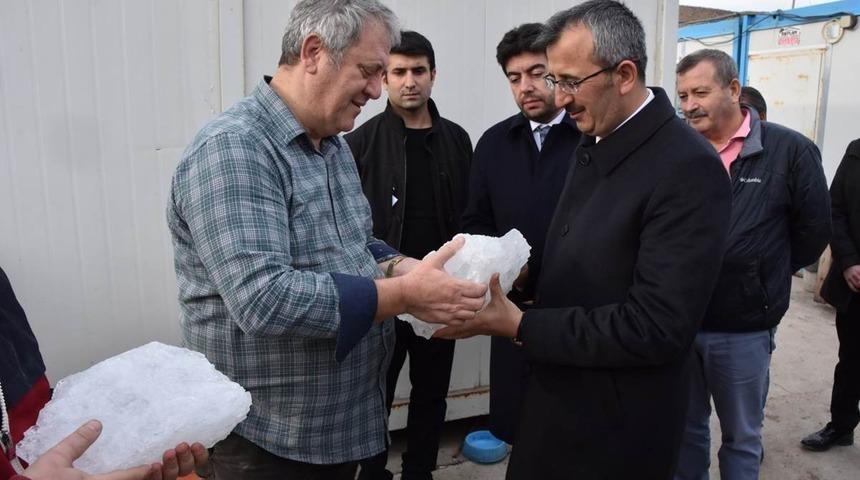 Dünyanın en iyi tuzu yerin 20 metre altından çıkıyor