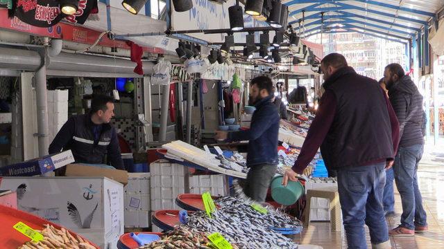 Bandırma'da hamsinin kilosu 15 liraya düştü