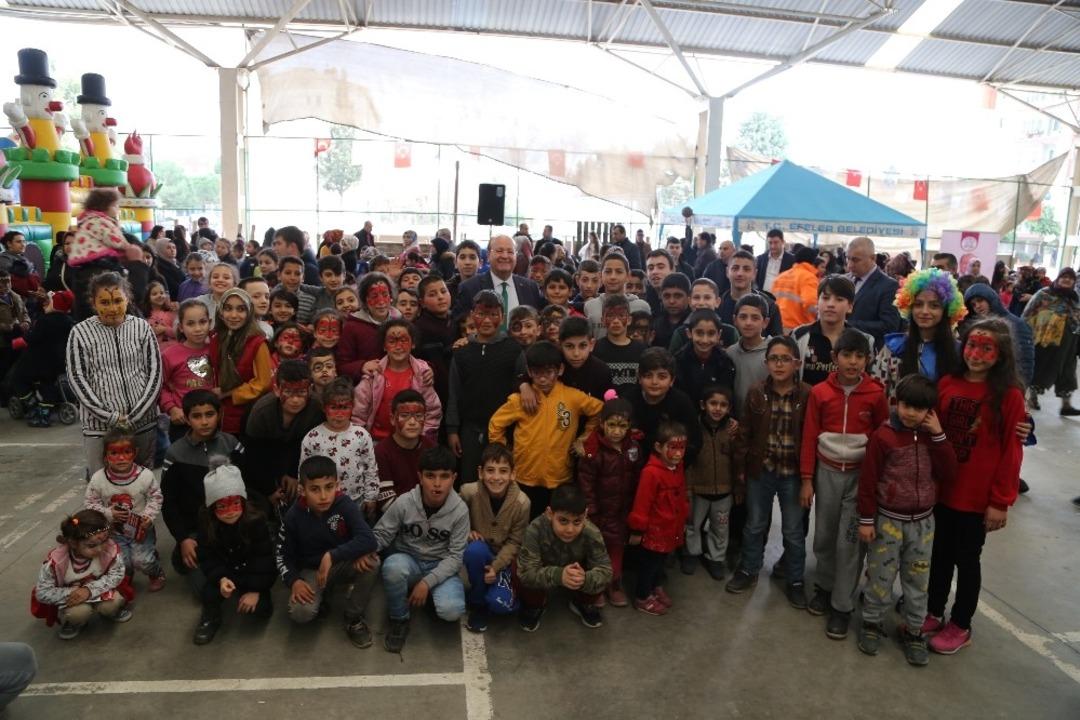Efeler Belediyesi&rsquo;nin yarıyıl tatili şenliği yoğun ilgi g&ouml;rd&uuml;