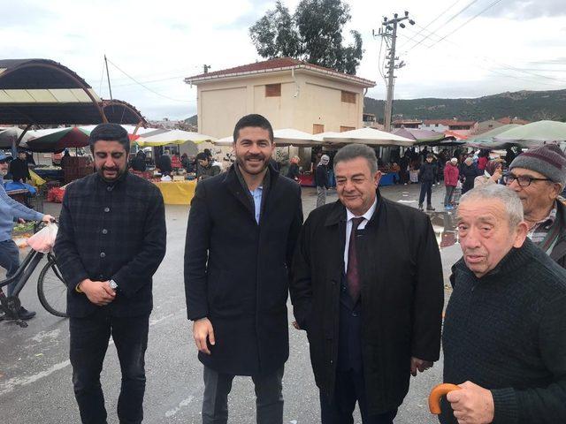 Cumhur İttifakı’nın Foça adayı Mersin, çalışmalara hızlı başladı