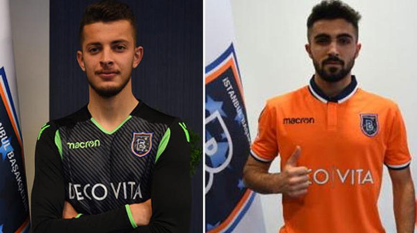 Başakşehir'den 2 profesyonel imza