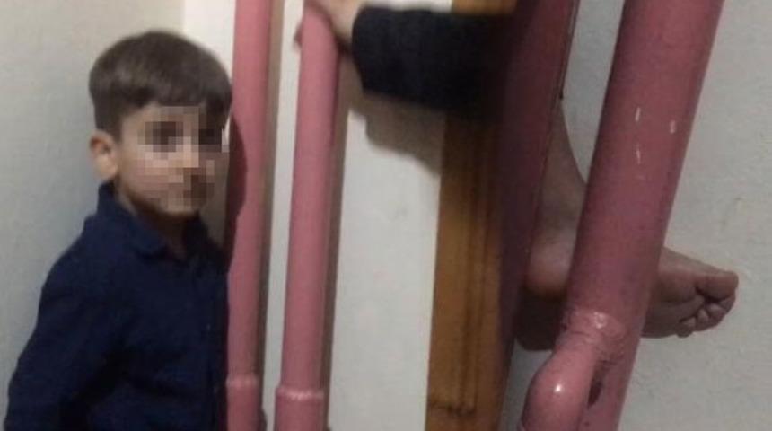 Minik Alperen kabusu yaşadı!