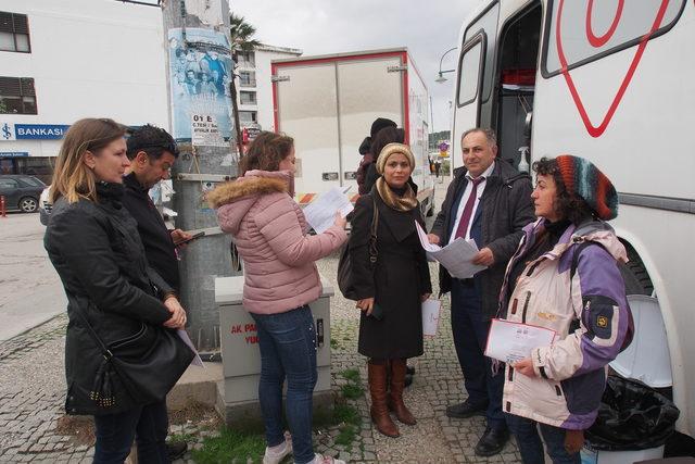 Ayvalıklılar, Öykü için kan verdi