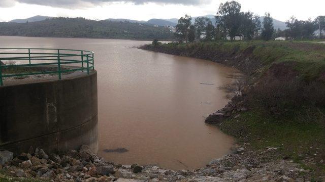 Mumcular Barajı 6 yıl sonra il kez doldu