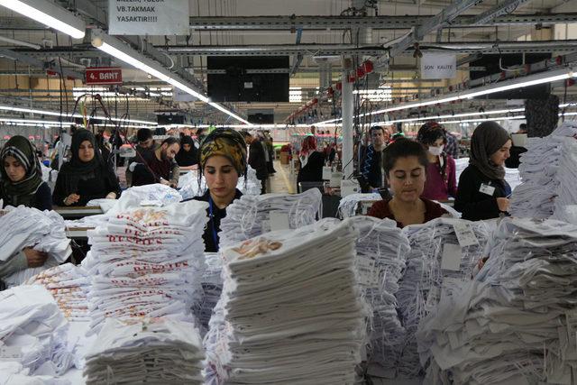 Verimlilik sistemi uygulanan tekstil fabrikasından 42 ülkeye ihracat