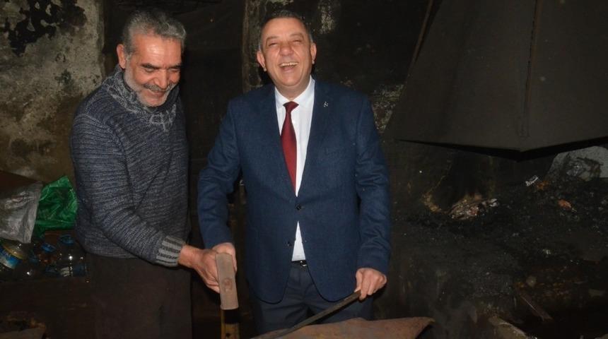 MHP&rsquo;li başkan adayı Bıyık&rsquo;ın demir d&ouml;vd&uuml;