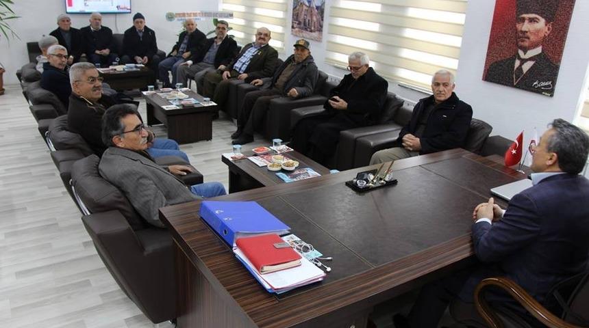 Seydişehirli gazilerden Başkan Tutal&rsquo;a ziyaret