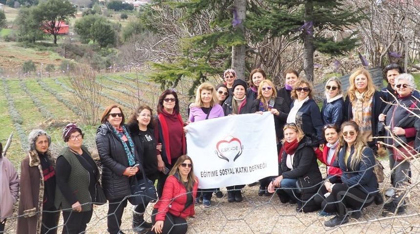 Kınalı eller lavanta yetiştirecek