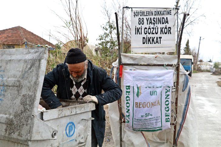 Görmeyen gözlerle 15 saat mesai yapıyor! G3