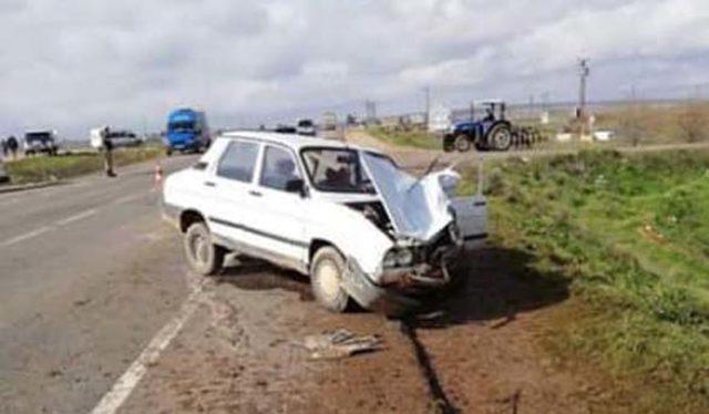 Suruç'ta otomobiller çarpıştı: 8 yaralı