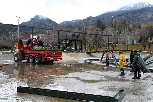 Isparta Gökçay’a Hava Bisikleti Parkuru