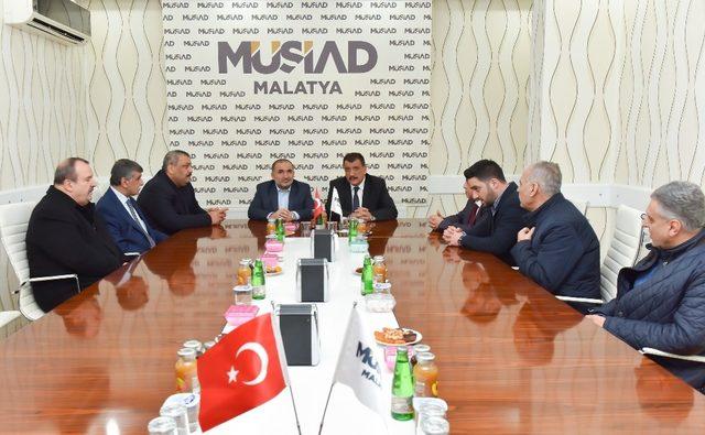 Başkan Gürkan’dan MÜSİAD’a ziyaret