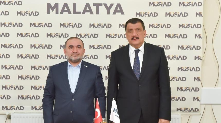 Başkan G&uuml;rkan&rsquo;dan M&Uuml;SİAD&rsquo;a ziyaret