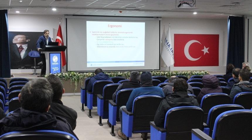 Temel iş sağlığı ve g&uuml;veliği eğitimleri tamamlandı