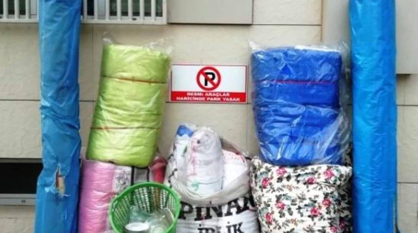 Yastık ve yorgan hırsızları yakalandı