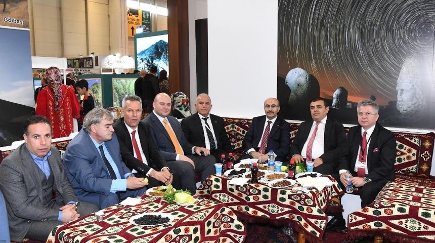 Adıyaman d&uuml;nya turizm fuarı EMİTT&rsquo;e yerini aldı