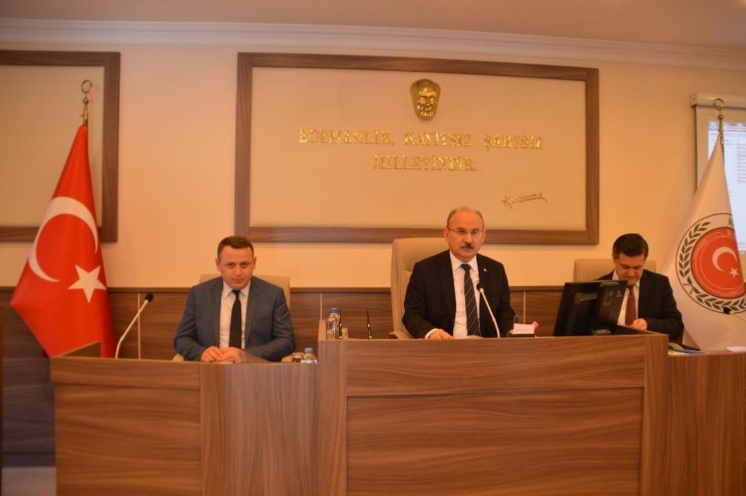 Kastamonu İl Koordinasyon Kurulu ger&ccedil;ekleştirildi