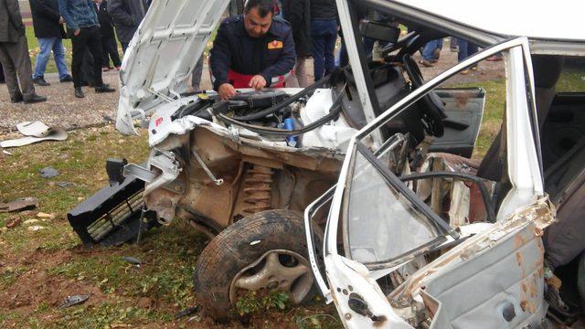 Adıyaman'da kaza: 3 aylık Hüseyin bebek ile 8 kişi yaralı