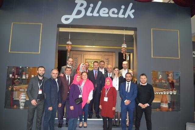 Bilecik standı fuarın ilgi odağı oldu