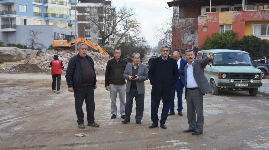Nazilli Belediyesinden Yeşil Mahalle&rsquo;de yol hamlesi