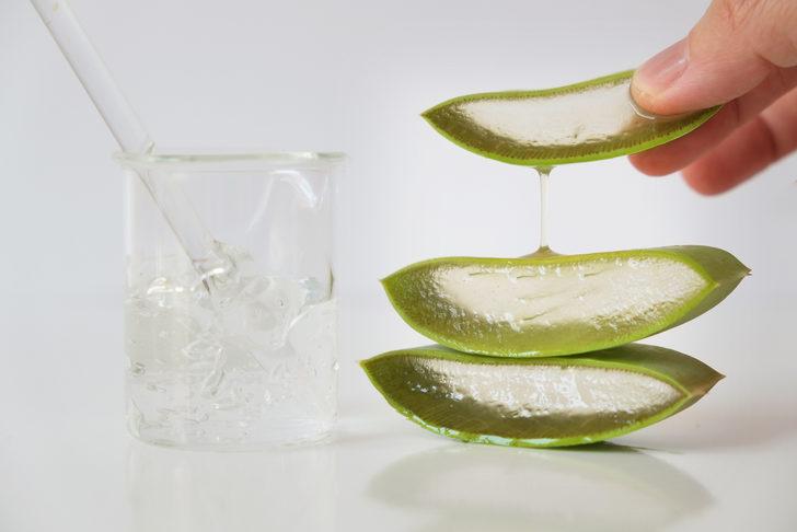 Aloe vera ve gliserin