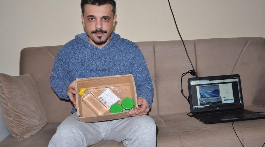 İnternetten ara&ccedil; teybi sipariş etti, kutuyu a&ccedil;ınca şok oldu