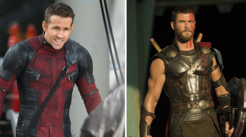 Ryan Reynolds&rsquo;un hedefinde bu sefer Chris Hemsworth vardı