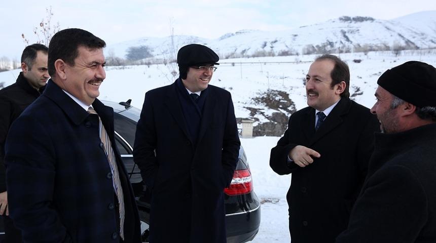 Bayburt, Erzurum ve Erzincan Valileri ile Cumhuriyet Başsavcıları Baksı M&uuml;zesini ziyaret etti