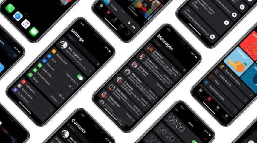 iOS 13 ile karanlık mod bu sefer gelebilir!