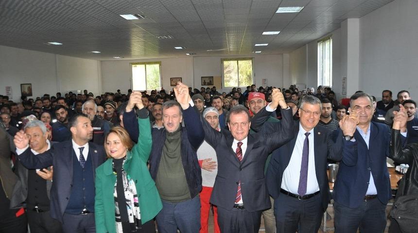 Milletvekillerinden Seçer’e destek