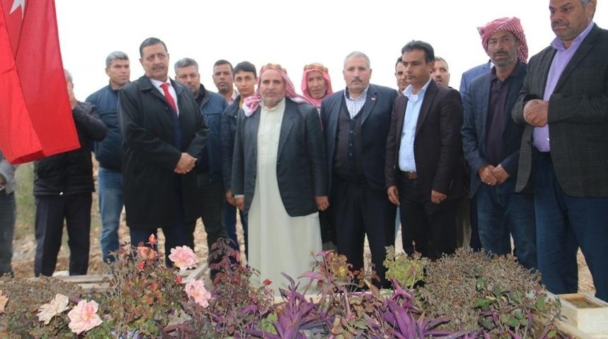 Şanlıurfalı şehit mezarı başında anıldı