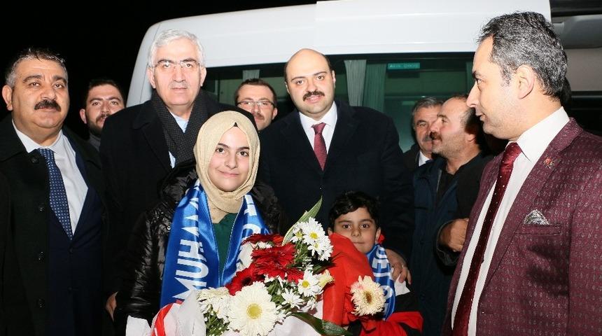 Belediye Başkan adayı Muhammed Cevdet Orhan&rsquo;a coşkulu karşılama