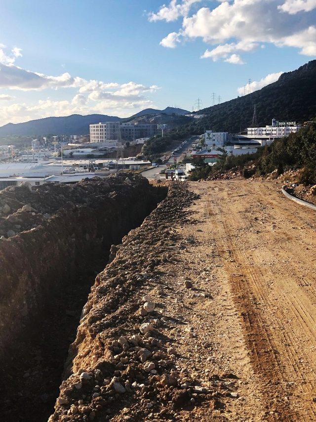 Bodrum’un içme su hatları değişiyor