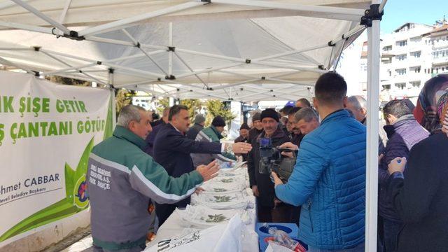 Develi Belediyesinden geri dönüşüm projesi